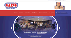 Desktop Screenshot of calvo.com.br
